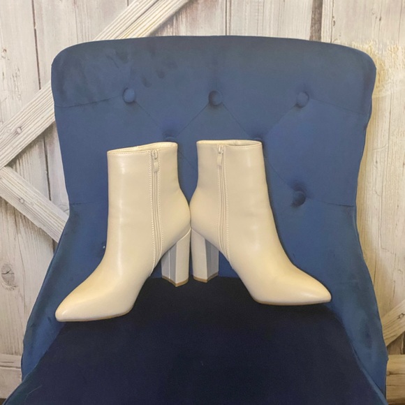 Basic Ivory Bootie - Picture 2 of 6